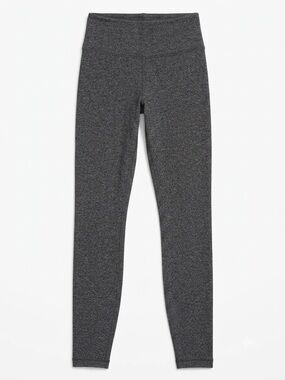 Mossimo Charcoal Gray Heather High Waist Activewear Leggings XS
